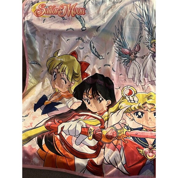 Sailor Moon Guardians Throw Blanket 46"X60" New - Picture 2 of 16